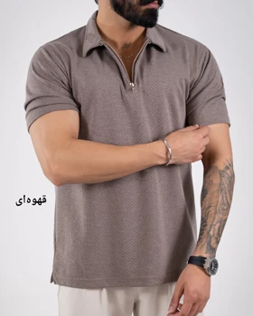 تیشرت نیم زیپ شایگان-کد5304