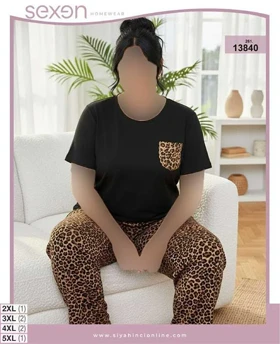 تیشرت شلوار بیگ سایز sexen کد 13840