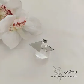 انگشتر استیل مثلث