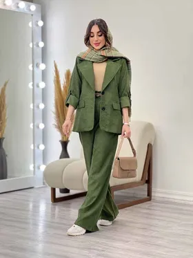 ست کت و شلوار کبریتی