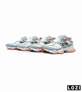 کفش کتانی زنانه آبی سفید صورتی NEW BALANCE 9060