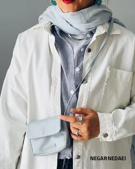 شومیز مانتویی vibe (سفید)