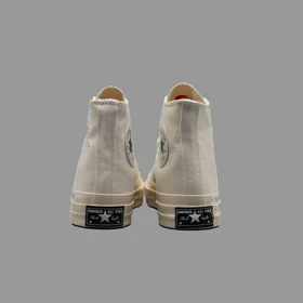 کانورس 1970 تمام شیری ساق‌دار Converse 1970s All Beige Hightop