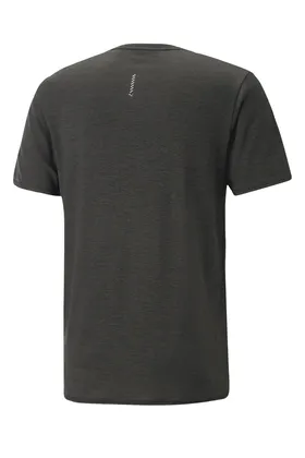 تیشرت مردانه آستین کوتاه مشکی RUN FAVORITE HEATHER TEE