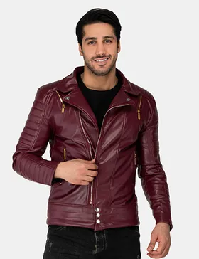 کاپشن چرمی مردانه Sevin