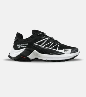 کفش کتانی مردانه و زنانه مشکی سفید Salomon Lab V.03 مدل 7858