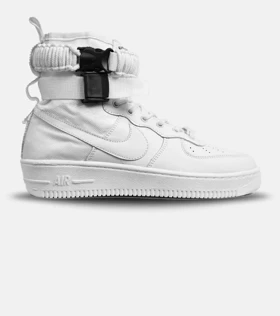 کفش کتانی ساق‌دار مردانه سفید NIKE AIRFORCE AF1