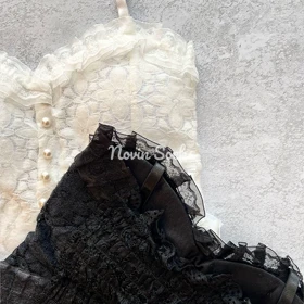 نیم‌تنه گیپوری طرح الیزابت