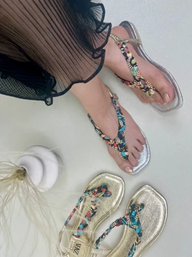 صندل زنانه زارا ساحلی ZARA کد :1498