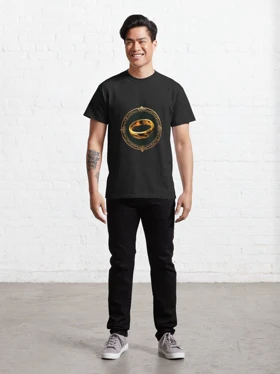 تیشرت کلاسیک ارباب حلقه ها تیشرت Lord Of The Rings طرح The Lord of the Rings New Design