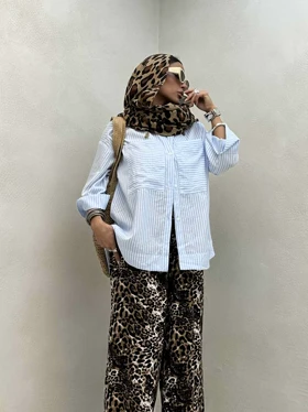 شومیز 2 جیب گت دار