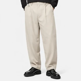 شلوار پارچه ای بگ، شیری پارچه مازراتی استایل خاص کد 5001