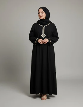 ساحلی آیدای گلدوزی طرح لوزی 7307