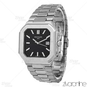 ساعت پتک فیلیپ کوبیتوس مردانه نقره ای صفحه مشکی 106932