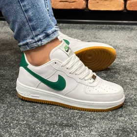 کتانی نایک ایرفورس ست مردانه زنانه nike air force رنگ سفید سبز