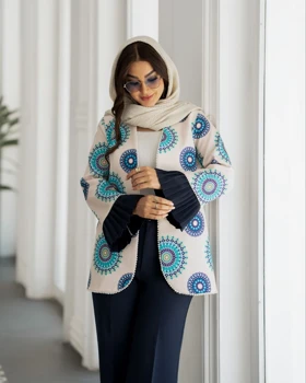 کت شلوار مروارید دوزی مزونی ملکا