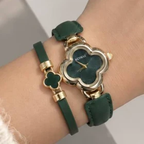 ساعت مچی کیمکس طرح ونکلیف سبز (بدون دستبند)