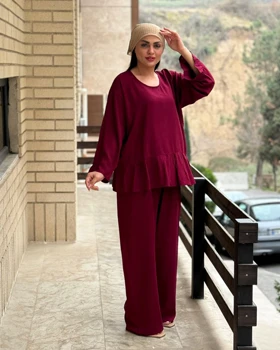 ست بلوز شلوار پریا 6875