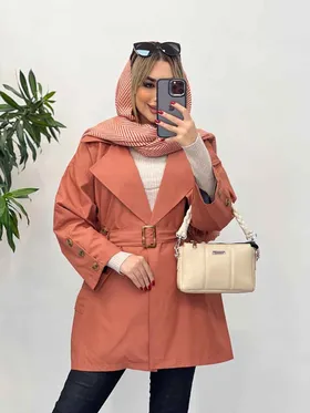 بارانی آستین سه دکمه