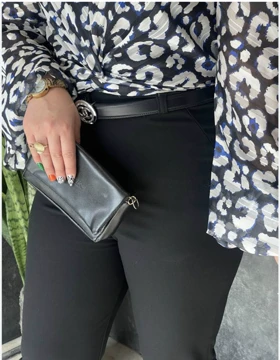 شلوار زنانه راسته گاباردین کد 5135