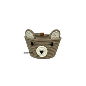 سبد بهداشتی گرد طرح خرس isiz