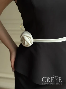 پیراهن میدی تک گل