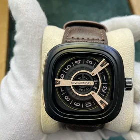 ساعت سون فرایدی کنتوری چهارگوش در 5 رنگ و مدل (قهوه ای)