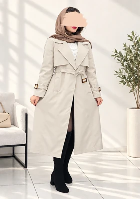 ترنچ کت آستردار ساتیا