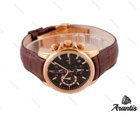 ساعت رومانسون سه موتوره بند چرم زنانه w-2763