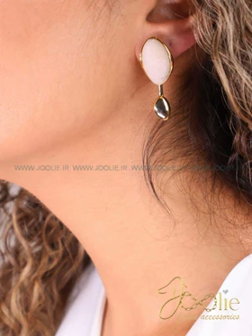 گوشواره زنانه طرح طلامخمل کد E1150