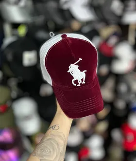 کلاه بیسبالی مخمل polo