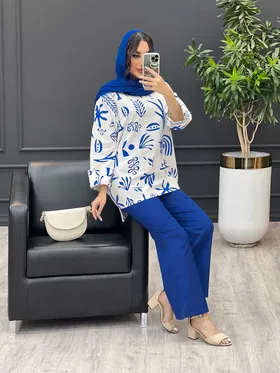 ست طرح دار آستین پاگن