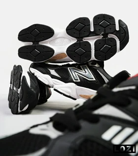 کفش کتانی مردانه و زنانه مشکی طوسی NEW BALANCE 9060