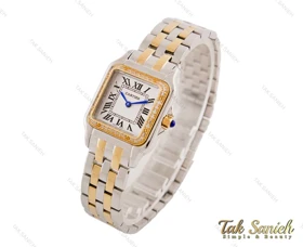 ساعت کارتیه Panthere زنانه سایز مدیوم نگین‌دار Cartier-3804-L