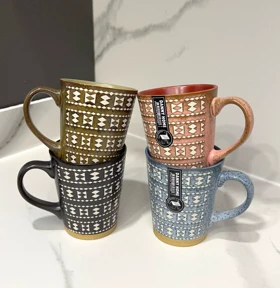 ماگ دنی هوم طرح دار سرامیکی / BA70