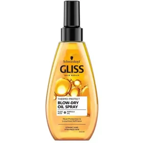 اسپری محافظ حرارت و براق‌کننده مو گلیس مدل ترمو پروتکت حجم 150 میلی‌لیتر