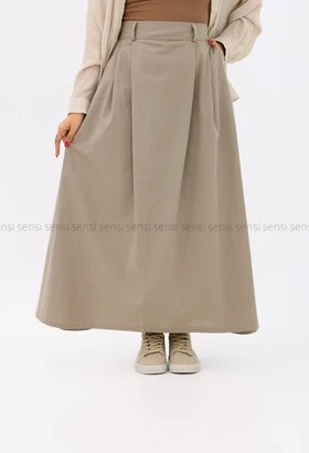 دامن لینن پیله