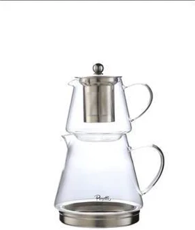 کتری و قوری پیرکس زیر استیل / 157