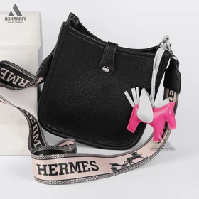 کیف دوشی هرمس Hermes Shoulder Bag A02 (مشکی)