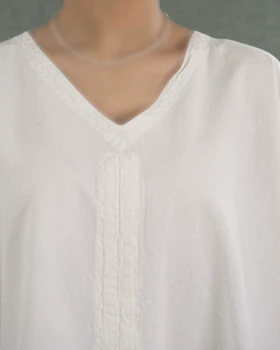 شومیز لینن ملورین
