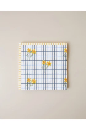 دستمال کاغذی English Home مدل Sunlit 33 × 33 سانتیمتر - زرد