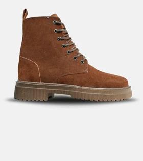 بوت مردانه قهوه ای Bershka مدل 5774