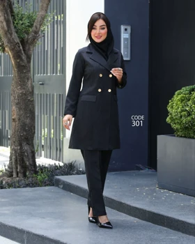 مانتو شلوار اداری کد 301