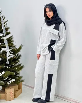 بلوز و شلوار بغل خط