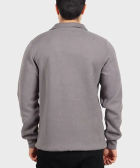 پلیور مردانه یقه باز و ساده 1508