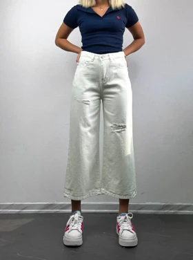 واید بگ سفید زاپ‌دار 4526