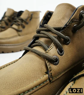 نیم بوت چرمی مردانه سبز Timberland