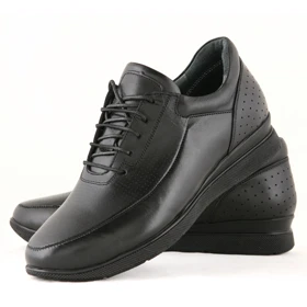 کفش روزمره زنانه چرم یلسان مدل نیها کد 629-GN