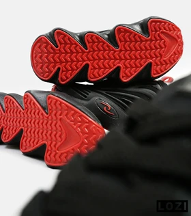 کفش کتانی مردانه مشکی قرمز ADIDAS yeezy 700 v2