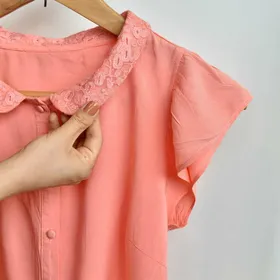 شومیز حلقه‌ای گیپوردار